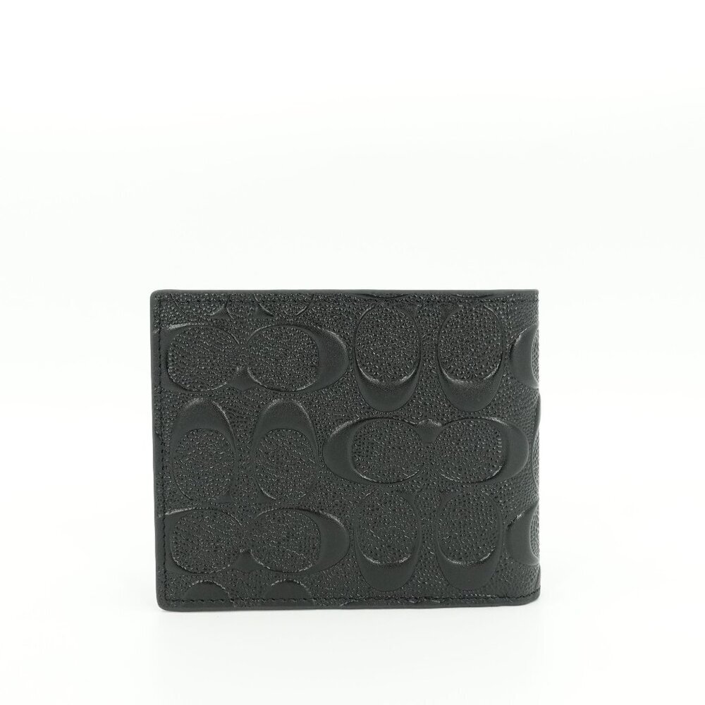 Coach Boxed 3 In 1 Wallet Gift Set Black OS - Picture 9 of 14